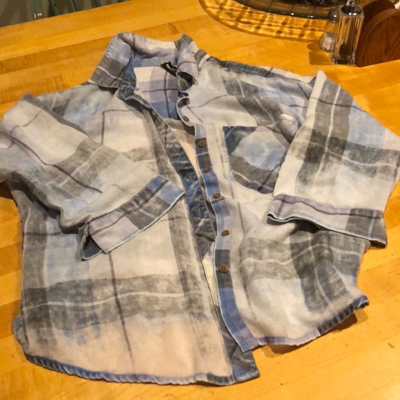 Design lab plaid shirt - Picture 2 of 3